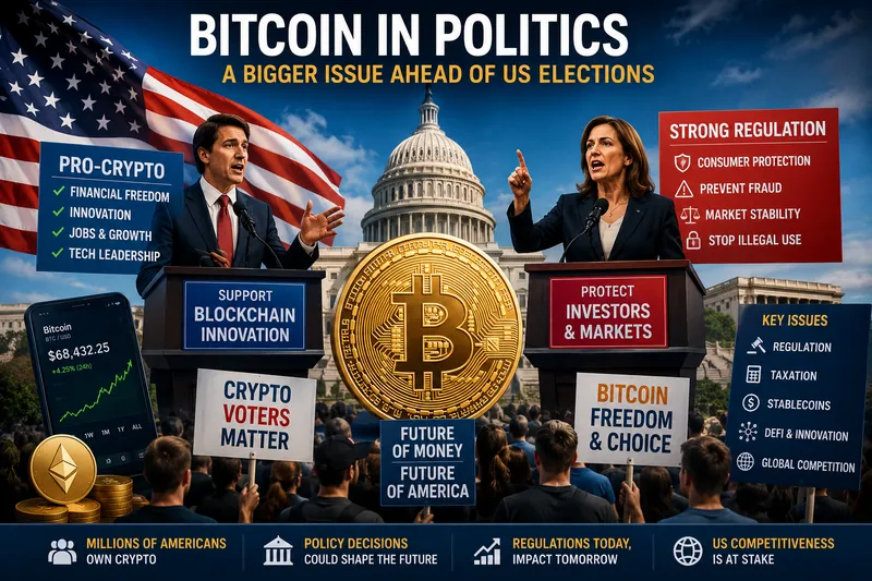 Bitcoin Is Becoming a Bigger Topic in US Politics Ahead of Elections