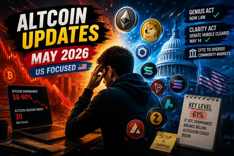 Altcoin Market Update May 2026: US Crypto Rules, BTC Dominance & What Investors Are Watching