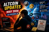 Altcoin Market Update May 2026: US Crypto Rules, BTC Dominance & What Investors Are Watching