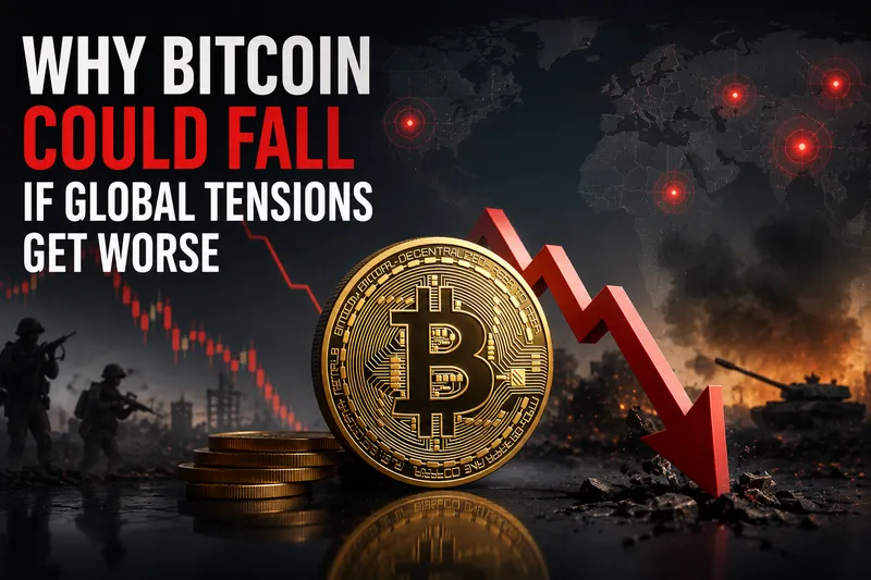 Why Bitcoin Could Fall If Global Tensions Get Worse