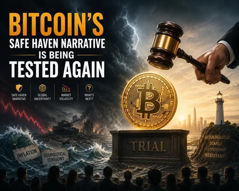 Bitcoin's Safe Haven Narrative Is Being Tested Again — and the Verdict Is Still Out