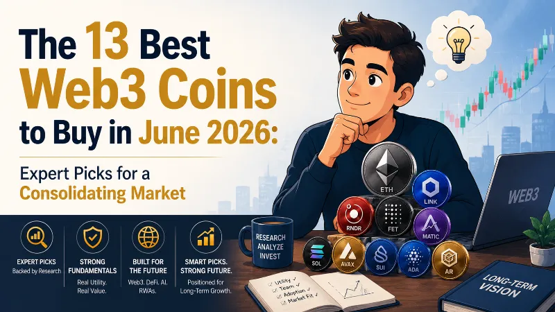 The 13 Best Web3 Coins to Buy in June 2026: Expert Picks for a Consolidating Market